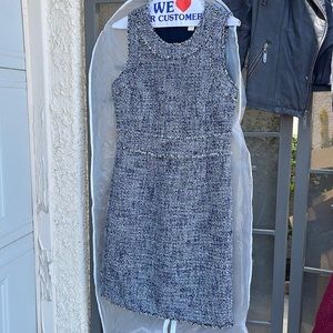 Navy and white Michael Kors dress